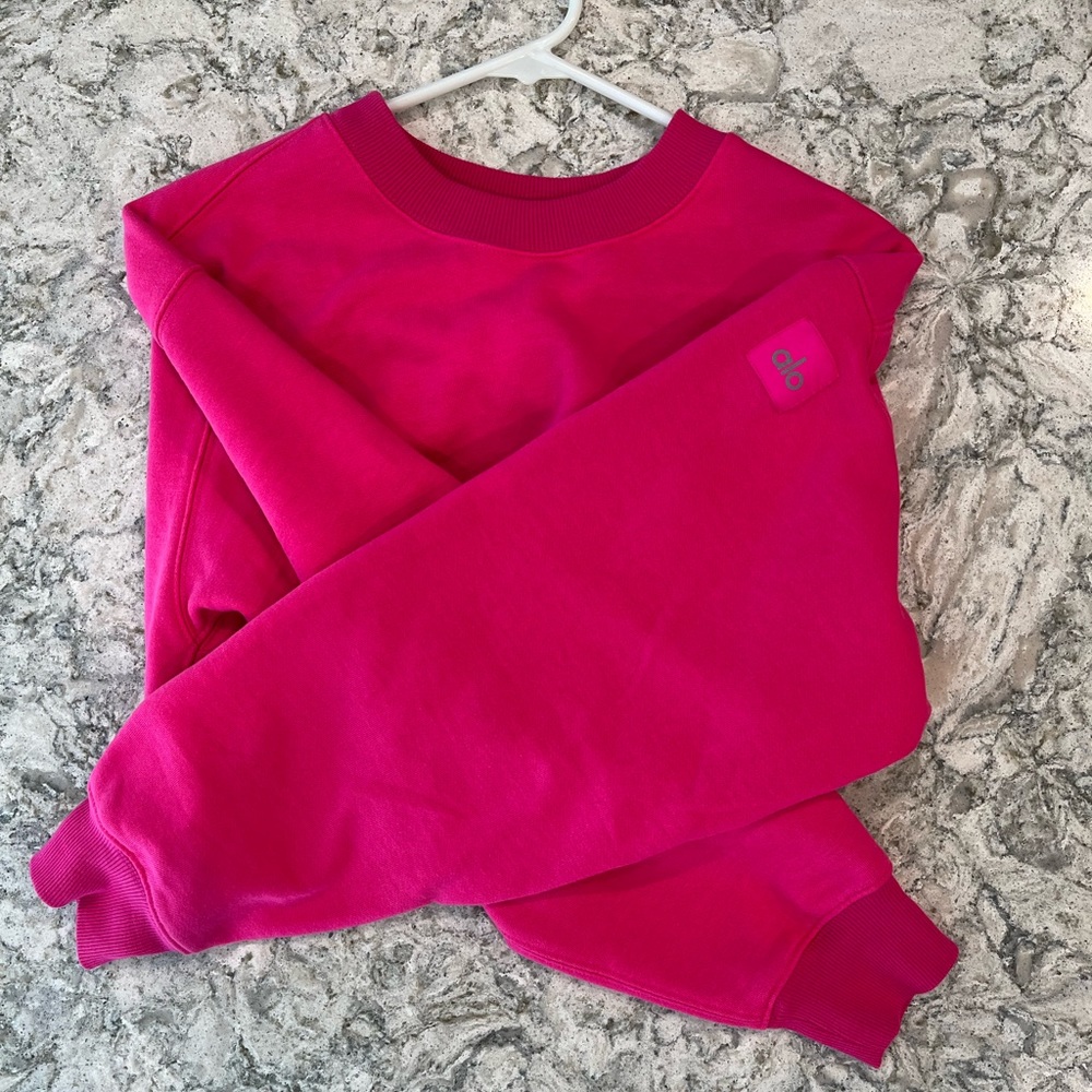 Alo Devotion Crew Neck Pullover